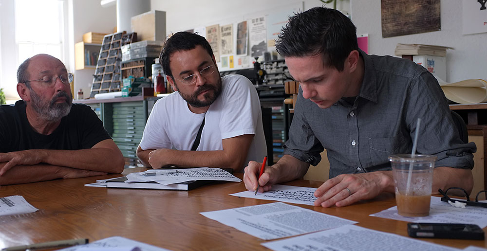 The 2012 Type@Cooper Condensed Program, guest critique by Cyrus Highsmith