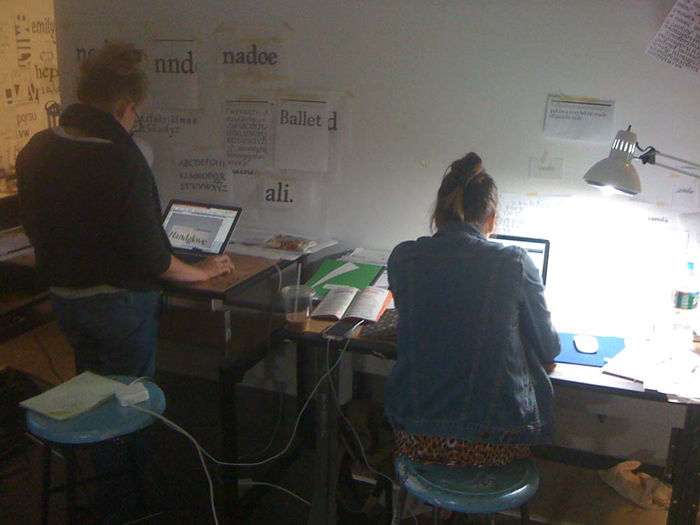 The 2012 Type@Cooper Condensed Program, Plantin's Polyglot Bible