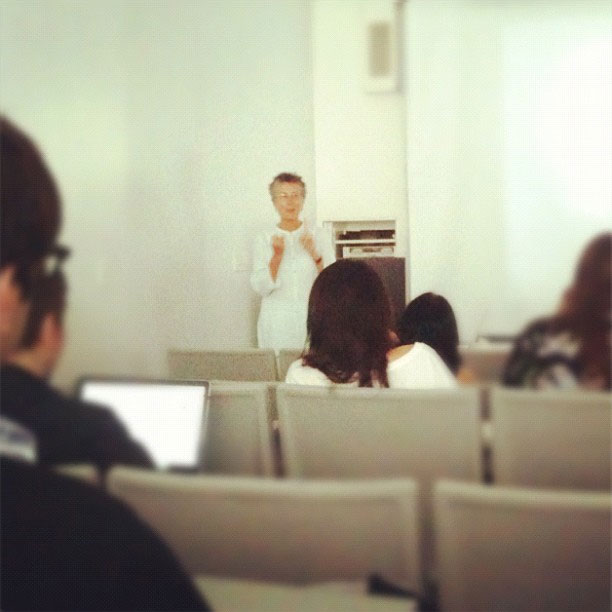 The 2012 Type@Cooper Condensed Program, Valery Lester's fascinating lecture about Giambatista Bodoni