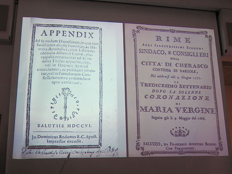 The 2012 Type@Cooper Condensed Program, Valery Lester's fascinating lecture about Giambatista Bodoni